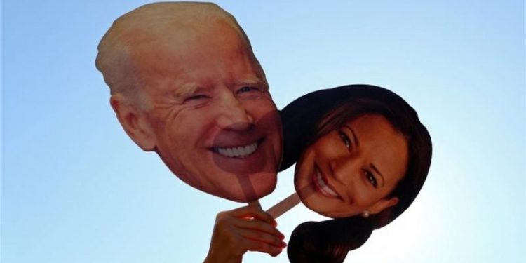 Joe Biden e Kamala Harris foram eleitos para comandarem os Estados Unidos pelos próximos quatro anos - foto: Reuters