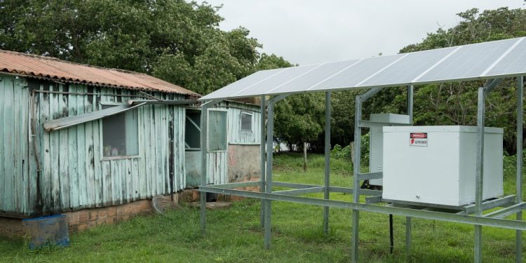 Familias sem acesso à rede elétrica vão receber sistemas de energia solar no Pantanal. Foto: Divulgação