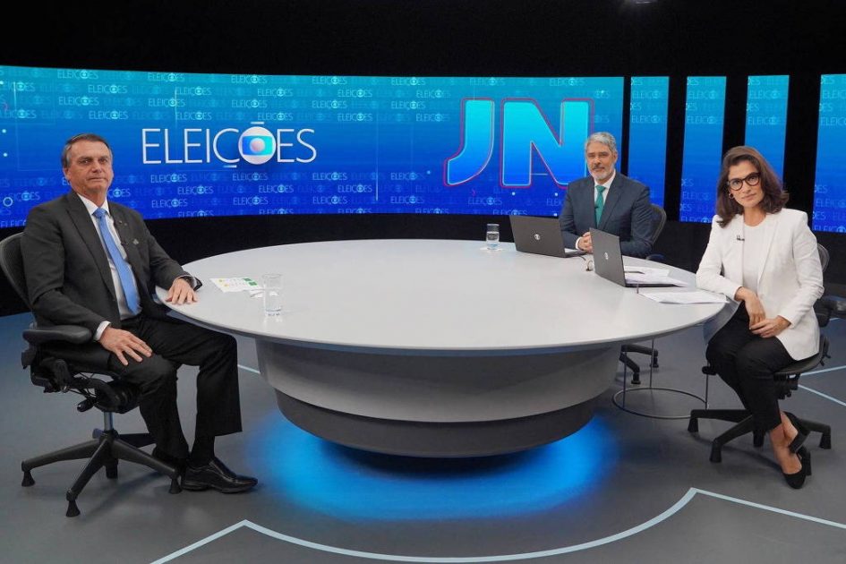 Jair Bolsonaro sabatina Globo