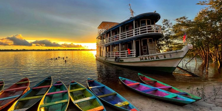 Margem do Rio Negro - Amazônia brasileiranas