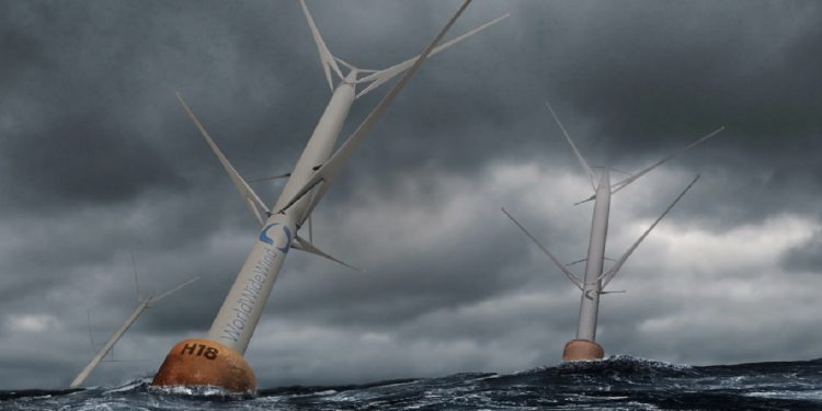 Nova turbina foi desenvolvida por empresa na Noruega. | Imagem: World Wide Wind