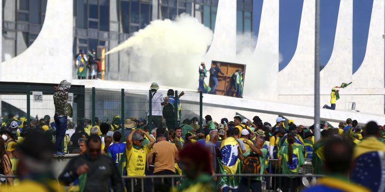 Marcelo Camargo / Agência Brasil - Palácio do Alvorada em 8 de janeiro