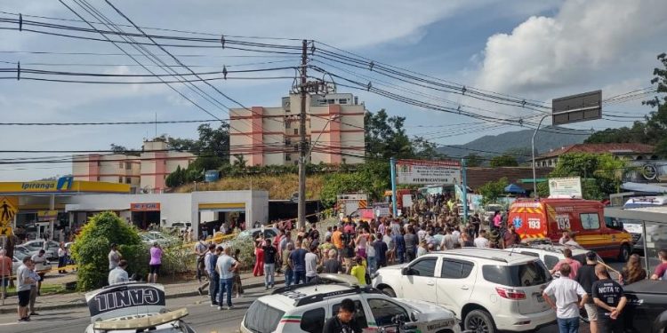 Imagem: Divulgação/Corpo de Bombeiros de Santa Catarina