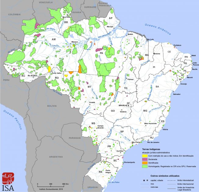 Terras indígenas Brasil
