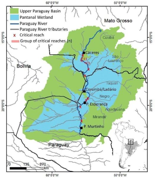 Matriz hidroviária Pantanal