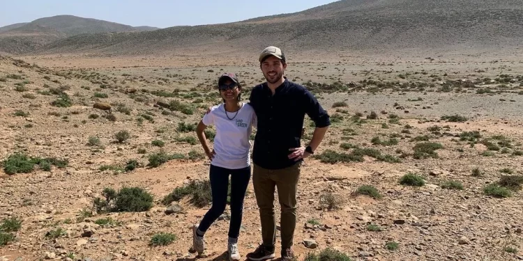 “A nossa solução é utilizar a agrossilvicultura para criar um novo tipo de agricultura que seja sustentável e que possa ser resiliente face às alterações climáticas.” - foto: 
Reprodução/Sand to Green