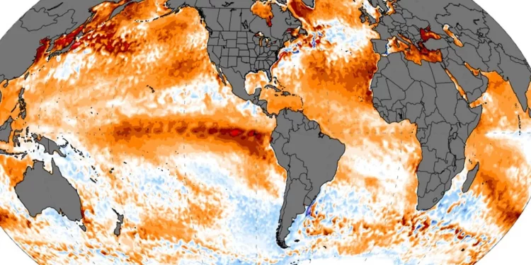 O El Niño deste ano está entrando na categoria de forte e tem chances de se tornar um Super El Niño.