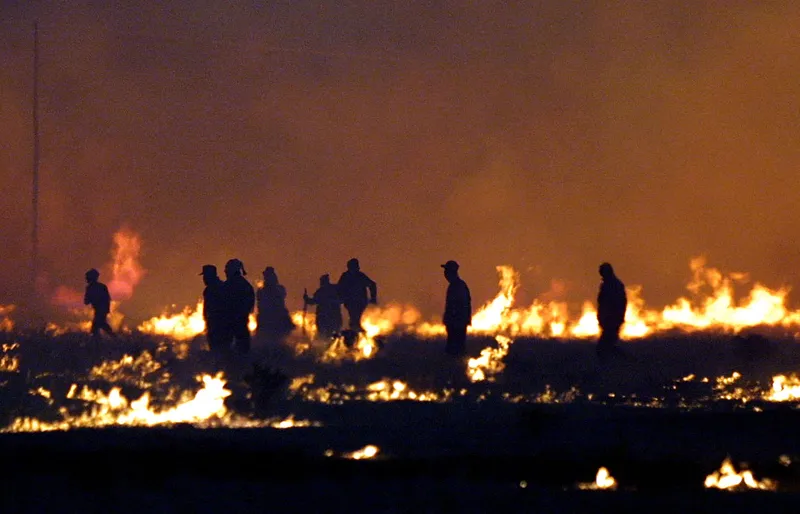 A missão humanitária tem como objetivo evitar com que os incêndios na Bolívia atinjam o Pantanal brasileiro