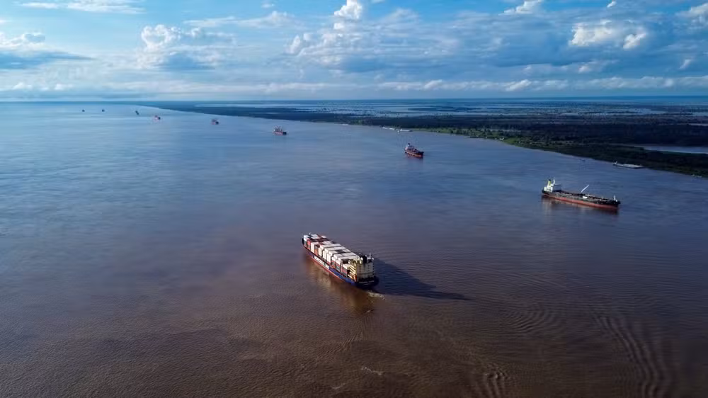 Rio amazonas dragagem cabotagem foto Liam Cavalcante Rede Amazonica