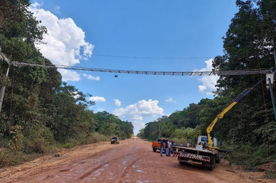 MPF pede suspensão de obras na BR-319