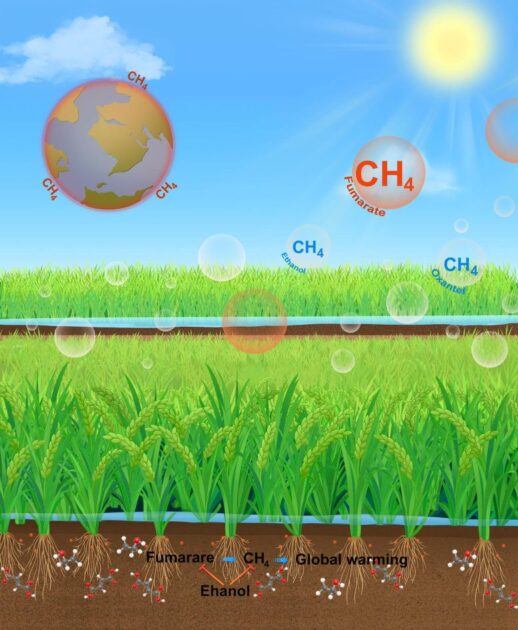 Novo tipo de arroz emite 70% menos metano e rende mais.