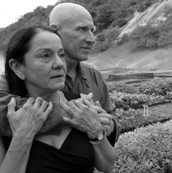 Sebastião Salgado e Lélia Deluiz Wanick Salgado.