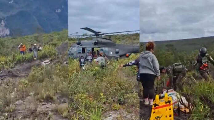 Resgate no Amazonas: expedição é retirada de área remota após 4 dias.