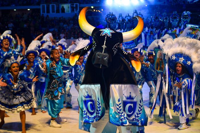 Boi Caprichoso foi o campeão do Festival de Parintins 2024.