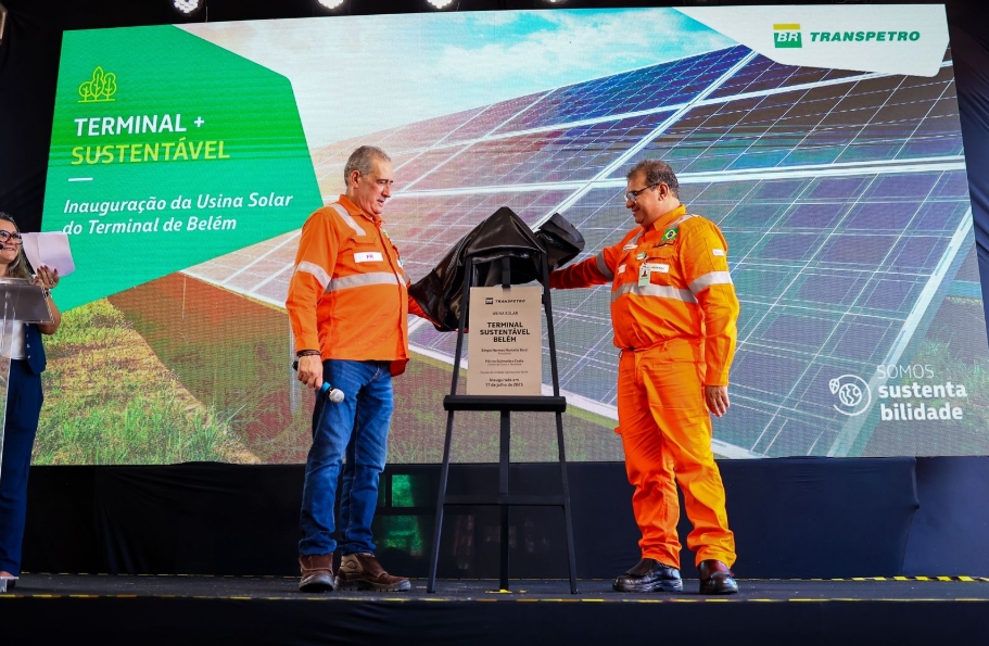 Nova usina solar de Belém reduz emissões e consumo de água tratada.