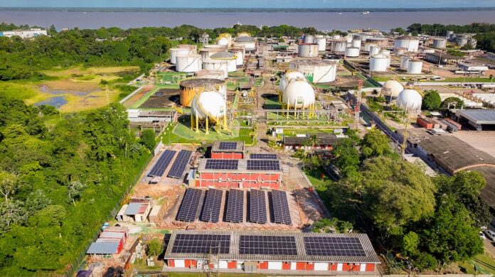 Nova usina solar de Belém reduz emissões e consumo de água tratada.