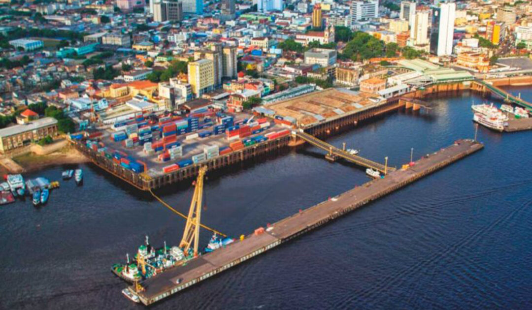 Imagem aérea da Zona Franca de Manaus