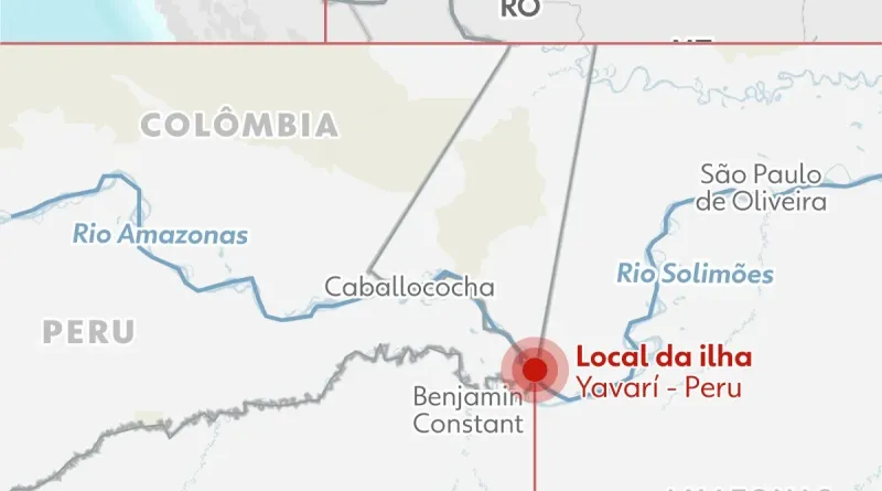 Ilha de Santa Rosa acirra tensão na tríplice fronteira e provoca deslocamento de forças militares na região. Tensão se intensificou após Peru criar o distrito de Santa Rosa de Loreto, em julho, e disputar a ilha no rio Amazonas
