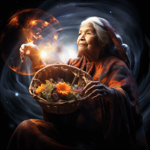 TA NO KAINGANG brinca com IA prompt the MOTHER OF THE UNIVERSE 1536x1536 1