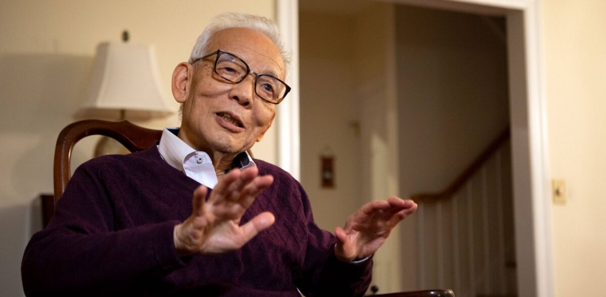 Syukuro Manabe, pioneiro dos modelos climáticos, em foto de arquivo do High Meadows Environmental Institute.