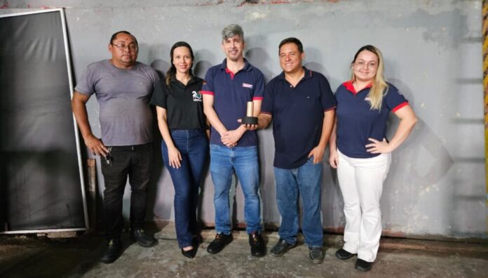 Equipe da startup Amazon Eco Technology Pesquisa, criadora do Amazon UpCycle apoiado por Idesam e PPBio.