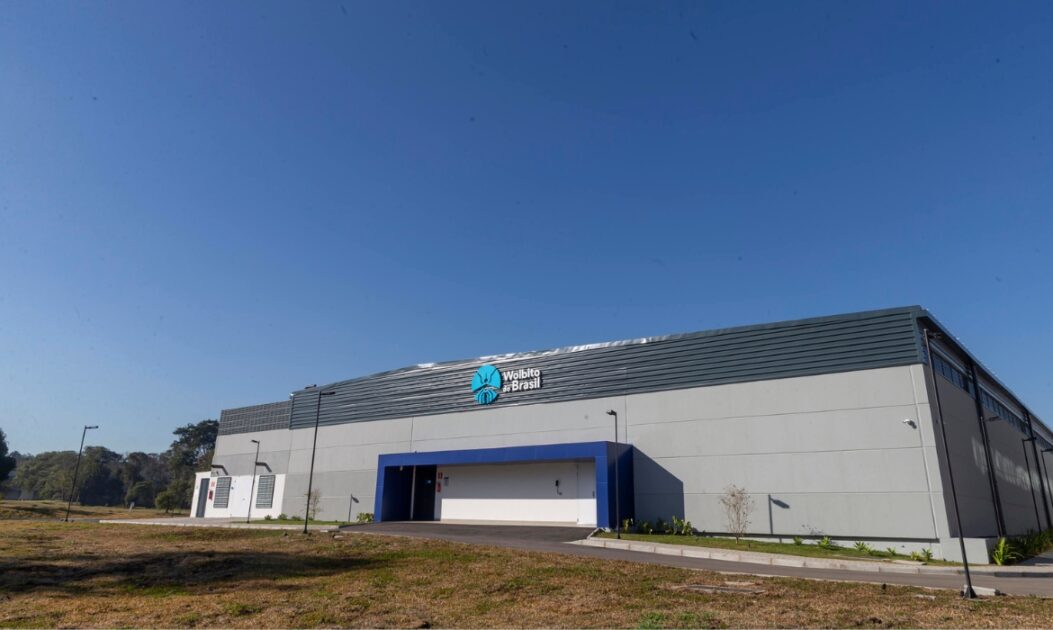 Fachada da fábrica de mosquitos com Wolbachia em Curitiba, criada para combater a dengue.