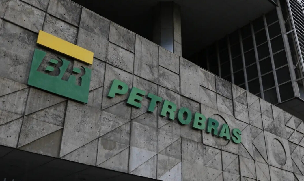 Logotipo da Petrobras, empresa autorizada na perfuração da Foz do Amazonas.